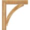 Ekena Millwork Thorton Block Rough Sawn Bracket, Western Red Cedar, 6"W x 38"D x 44"H BKT06X38X44THR05RWR - alternate 4